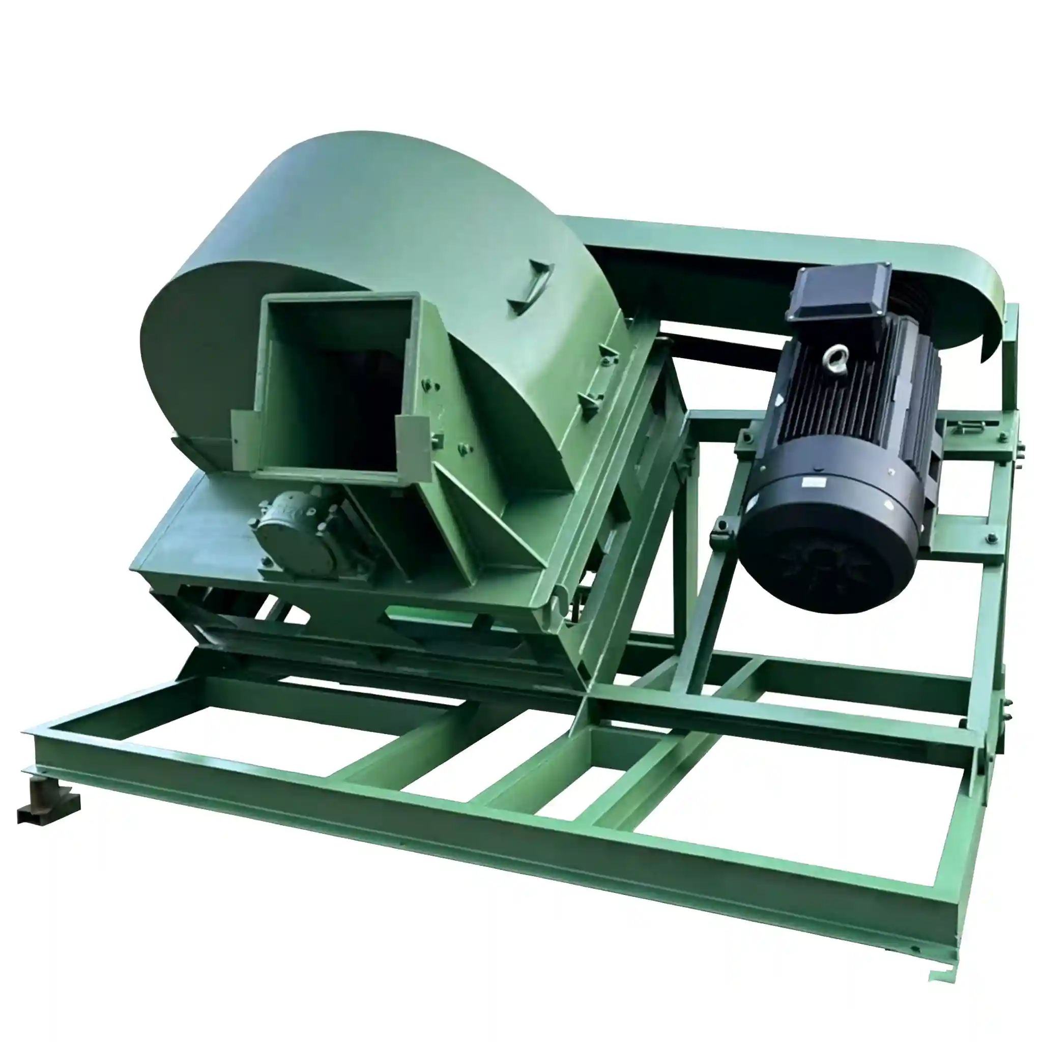 Sawdust crusher machine for wood waste branches logs and biomass processing