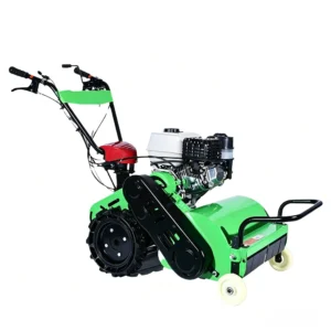 Low speed stable farm tilling equipment working on farmland for soil cultivation, loosening, and agricultural preparation