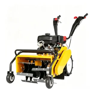 Interchangeable blade farm working machine performing soil cultivation and agricultural tasks with replaceable blade system