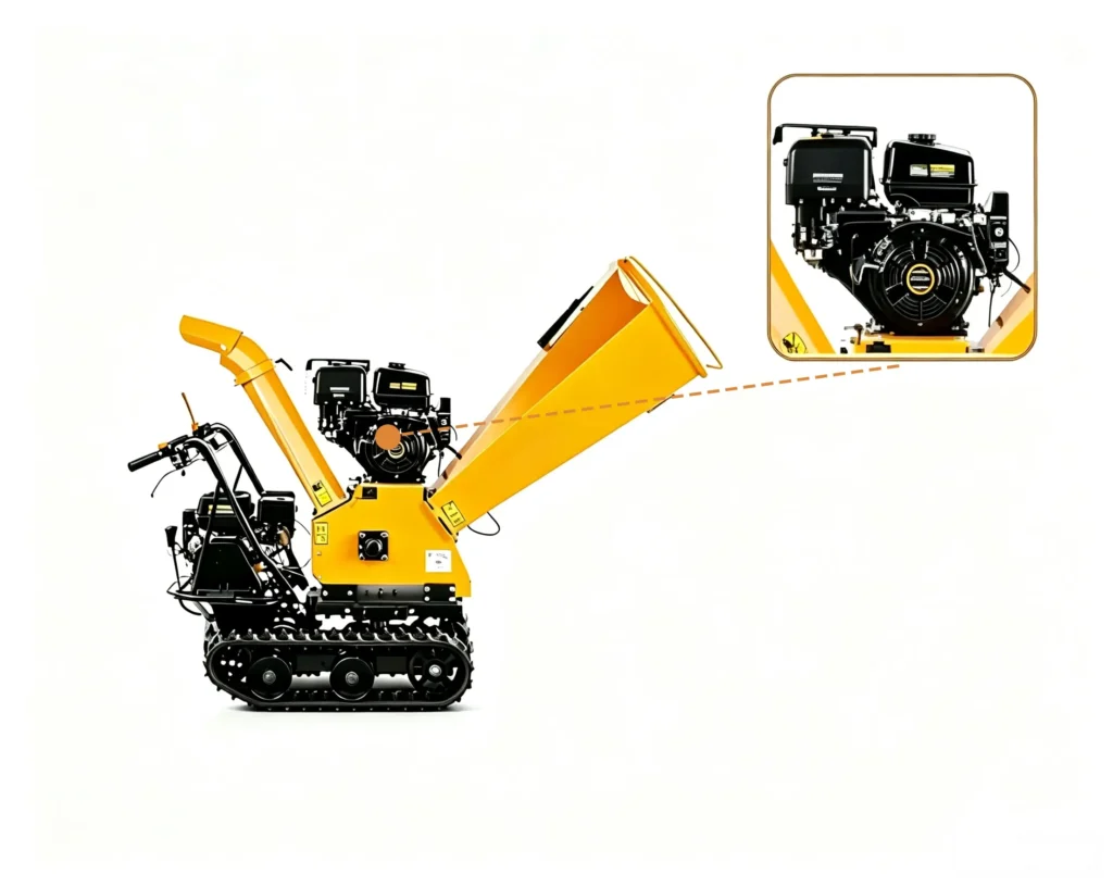 Sawdust crusher for corn stalk processing crushing corn straw and agricultural biomass waste into reusable materials