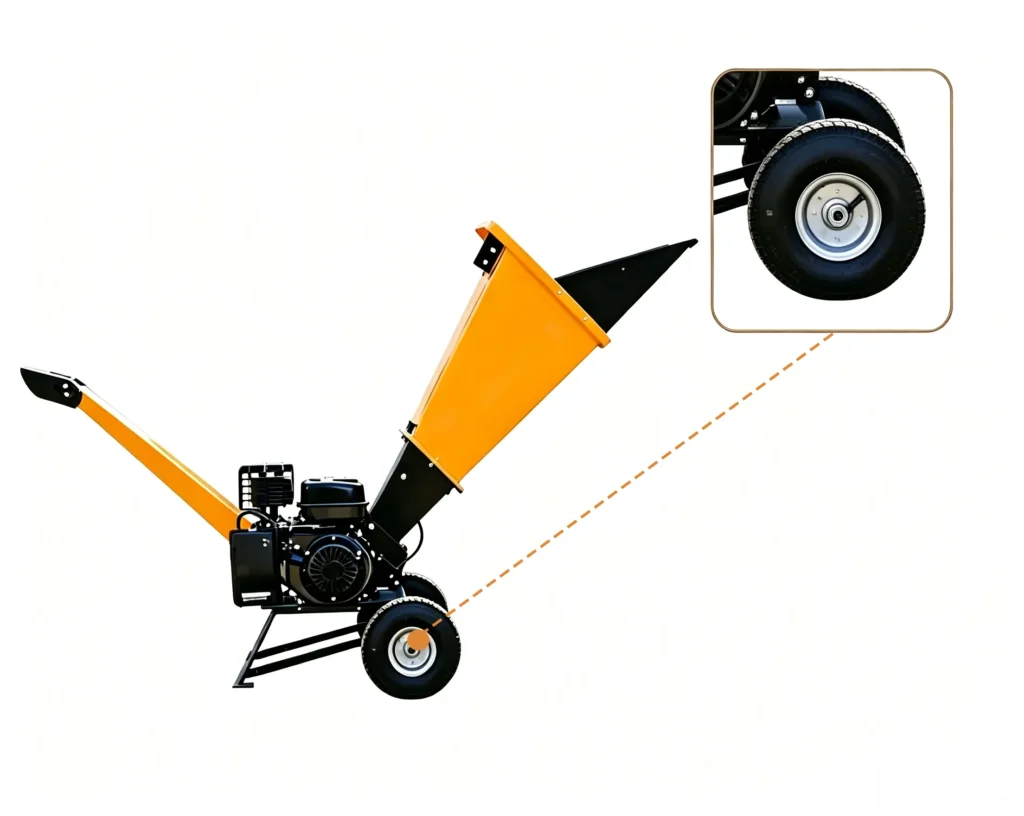 Sawdust crusher for wood waste treatment processing timber waste, branches, and biomass residues into reusable materials