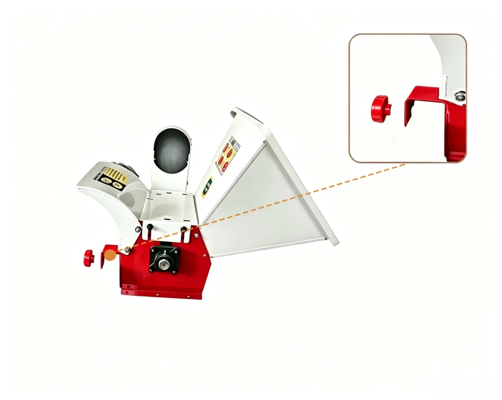 Sawdust crusher for timber industry processing logs, wood chips, and timber waste into reusable biomass materials