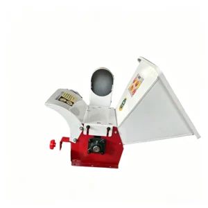 Portable corn stalk chopper machine processing corn stalks, crop residues, and agricultural waste into reusable biomass materials