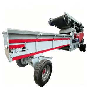 5-50mm adjustable wood chipper processing branches, logs, and wood waste into customizable wood chips for biomass applications