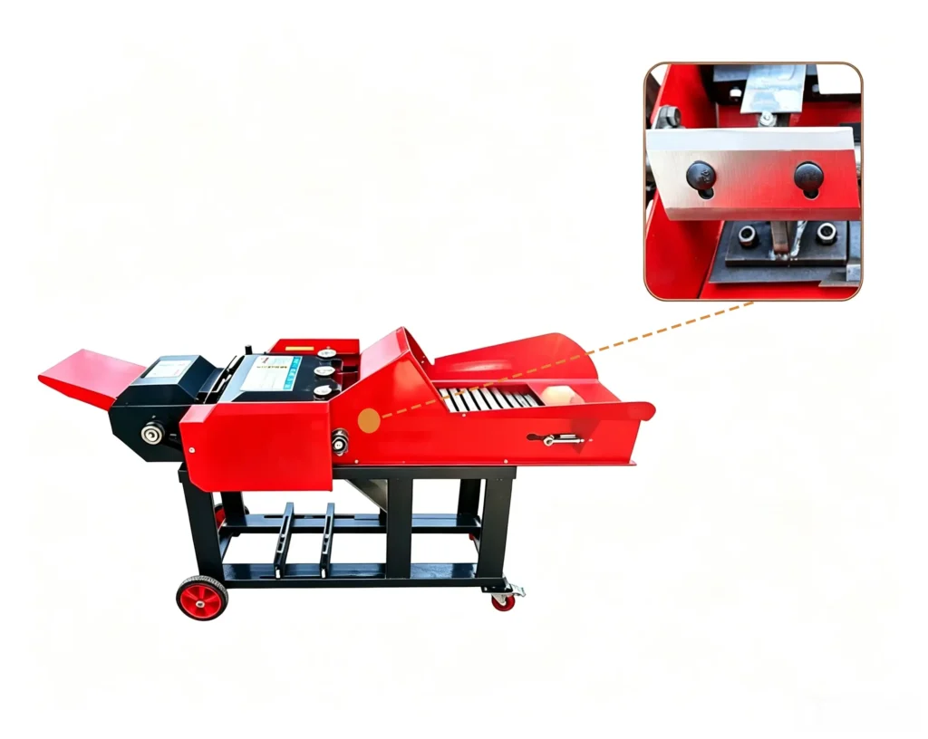 Rotor sawdust crusher machine processing wood chips, branches, and biomass materials with high-speed rotor crushing system
