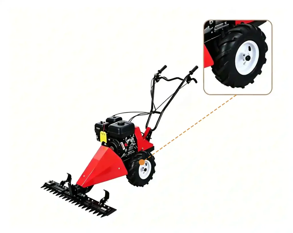 Wood processing crusher machine crushing logs, branches, timber scraps, and biomass waste into reusable wood materials