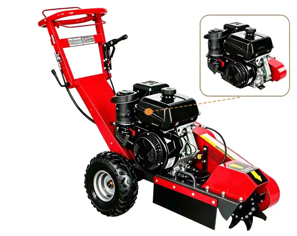 Blade wood crusher machine processing logs, branches, and biomass waste with sharp cutting blades for efficient crushing