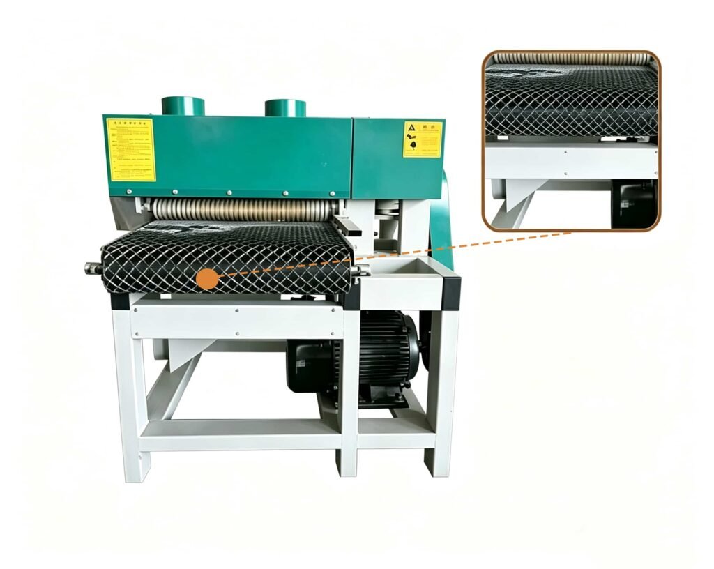 Multi-blade saw for softwood lumber with multiple circular cutting blades